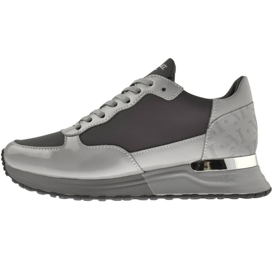 Mallet Popham Trainers Grey Mainline Menswear Denmark